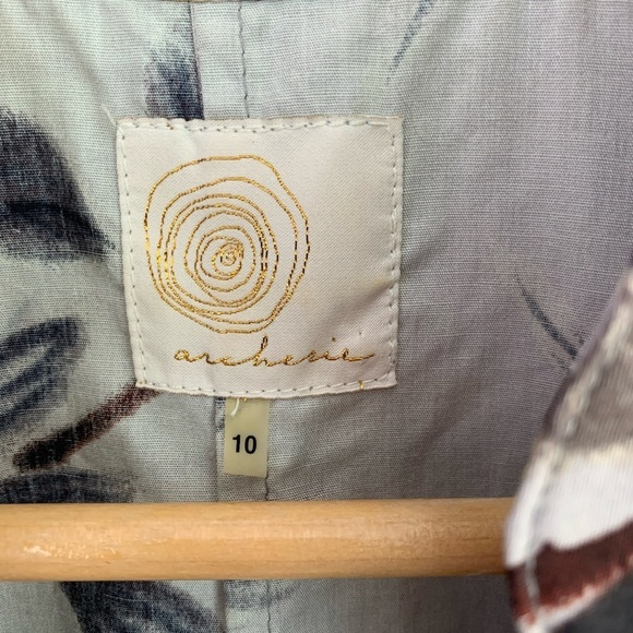 Archerie NYC Floral A Line 100% Cotton Dress - Picture 2 of 8